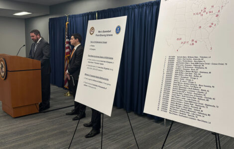 Fixer pleads guilty to bribery and wire fraud charges in NCAA basketball point-shaving scheme